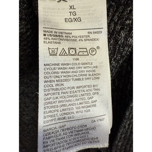 GAP Women’s XL Charcoal Gray - Picture 4 of 7